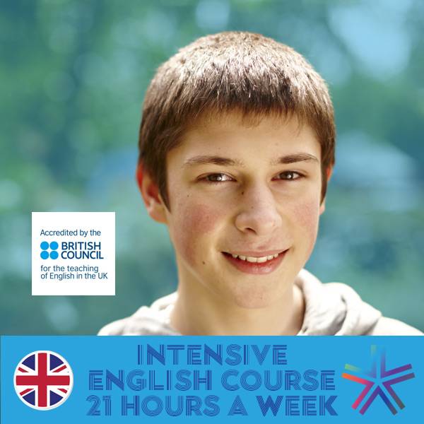 English 21 hours a week EFL course