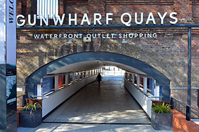 Gunwharf Quay Shopping